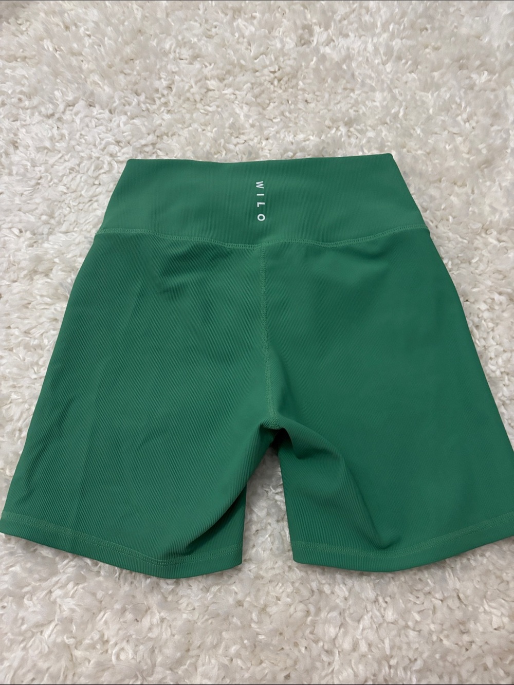Wilo Green High-Rise Women’s Bike Shorts